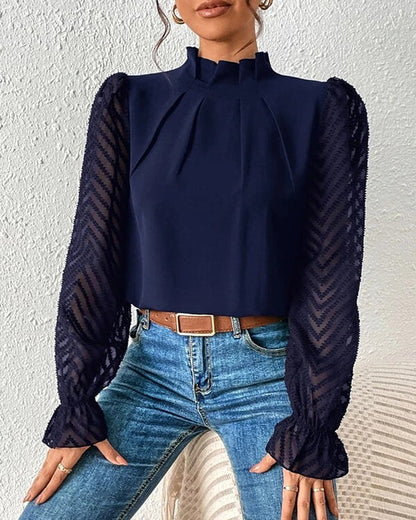 Vrouwelijke Elegante Boaz Blouse