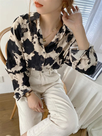 Feline Chic Luipaard Blouse