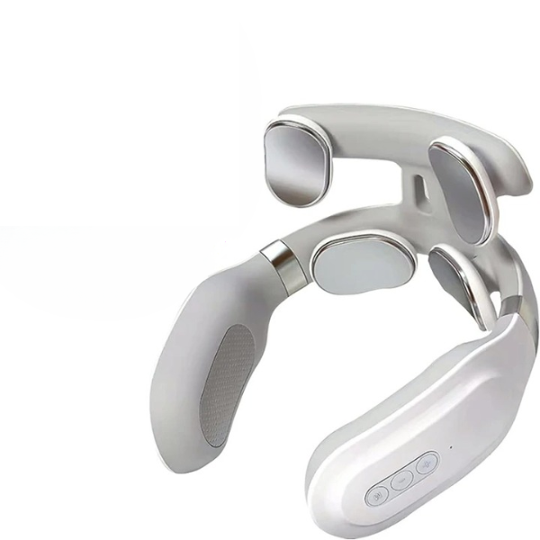 Neck Massager met Warmte en Trillingen voor Cervicale Verlichting - Mode Vibes