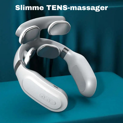 Neck Massager met Warmte en Trillingen voor Cervicale Verlichting