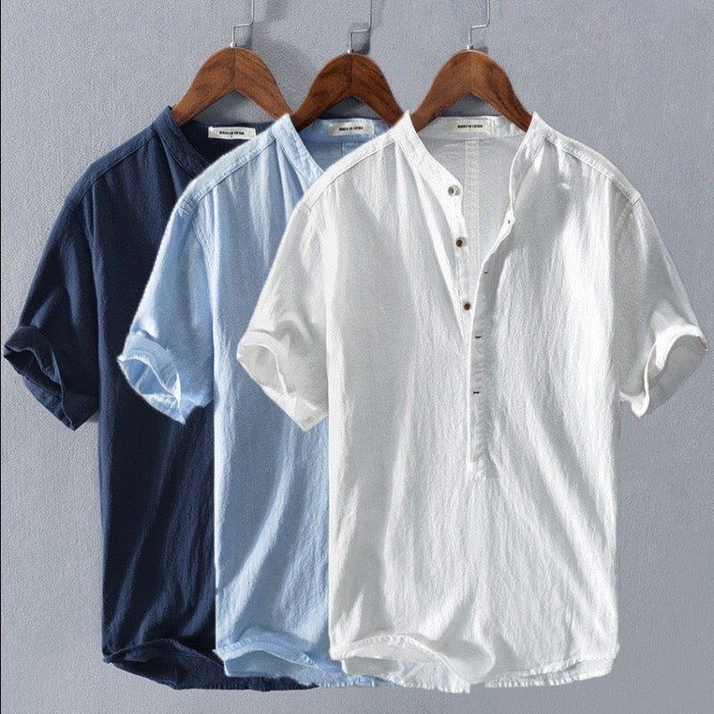 David | Camicia Estiva Uomo - Tessuto Traspirante-4