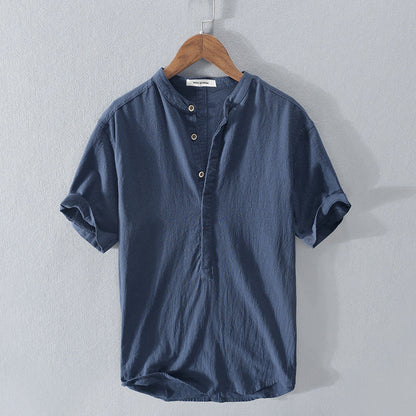 Alexander | Casual stijl Ademend linnen overhemd