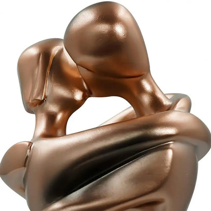 Kunststof Beeldje Omarmende Figuren Decoratie