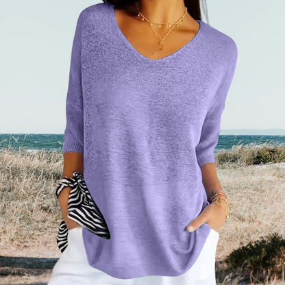 Variant image for Gerda Top Estivo Donna – Leggero e Traspirante, Scollo a V-6