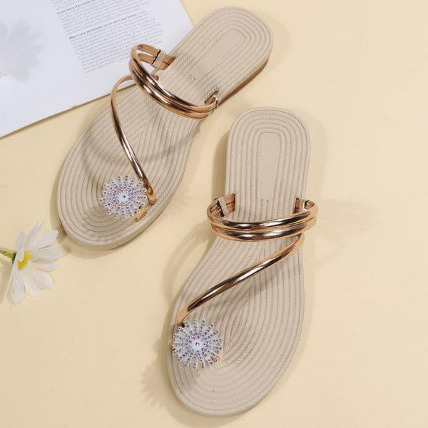 Sneeuwvlok Sandalen voor Zomerse Elegantie