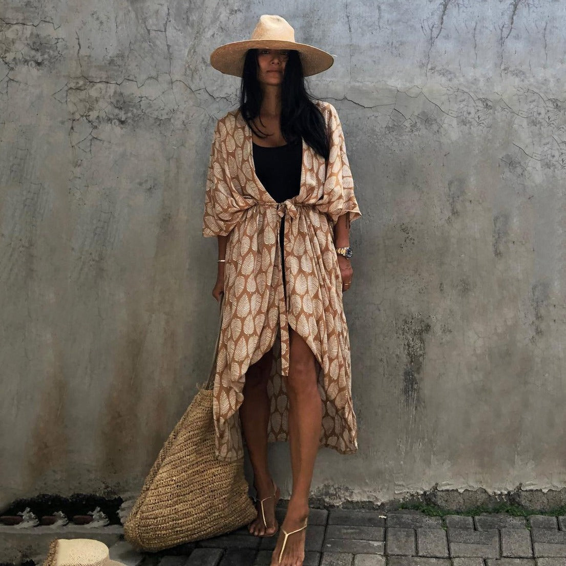 Kimono Beatrix Trendy Comfortabele Zomerjurk - Mode Vibes