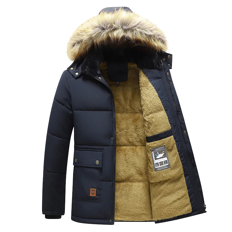Warme Heren Parka Jas Waterdicht en Stijlvol - Mode Vibes