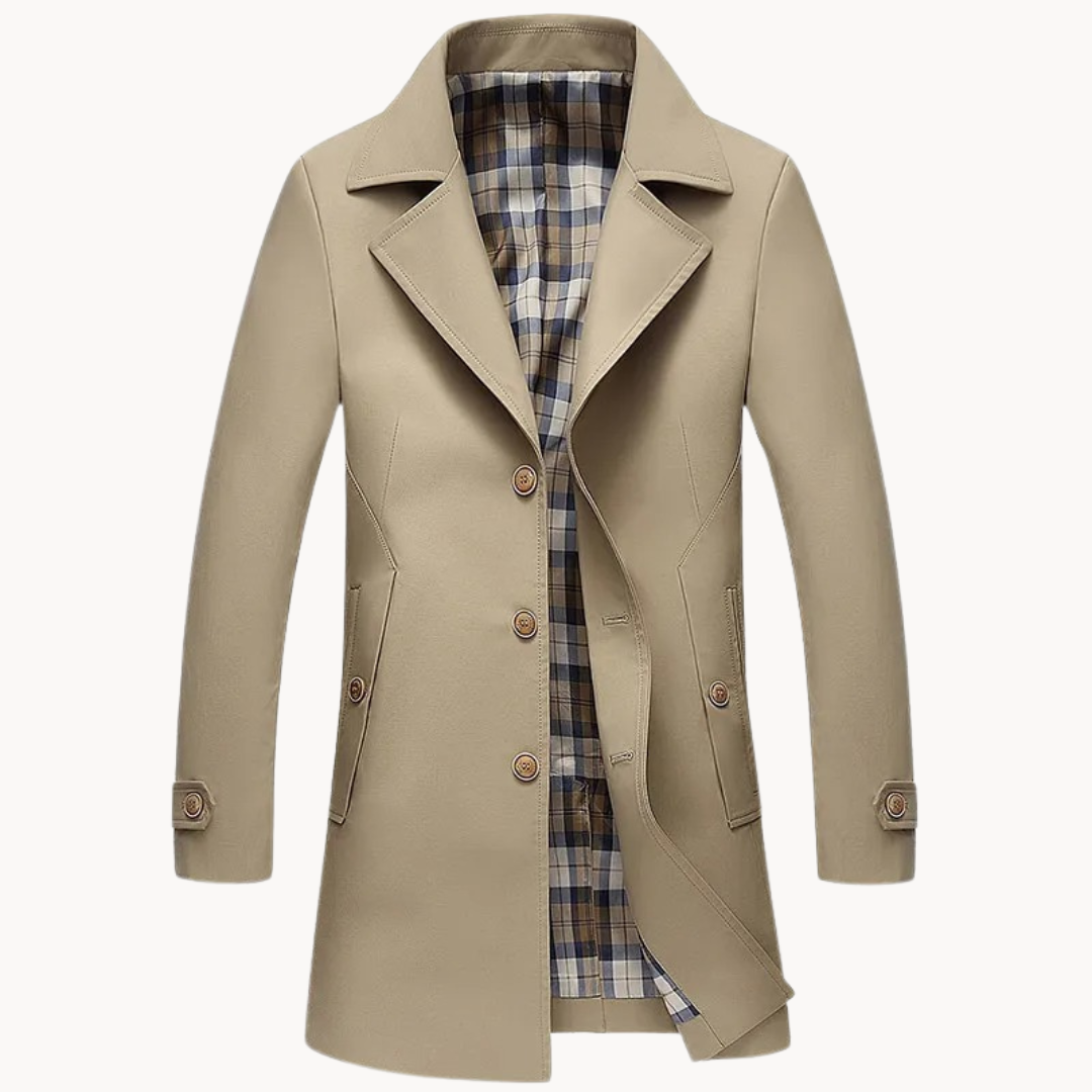 Patrick | Duurzame en winddichte trenchcoat 1
