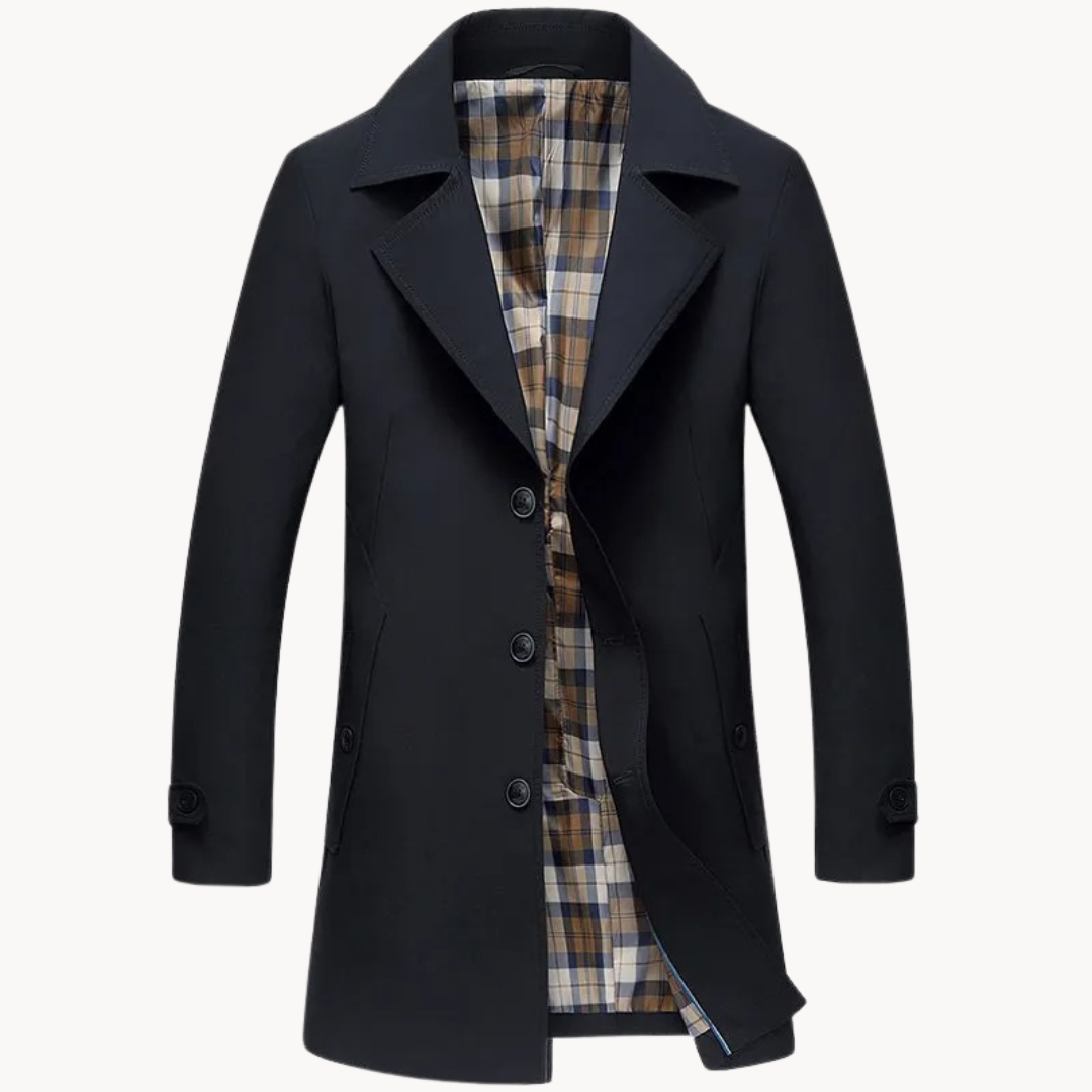 Patrick | Trench coat sostenibile e antivento 0