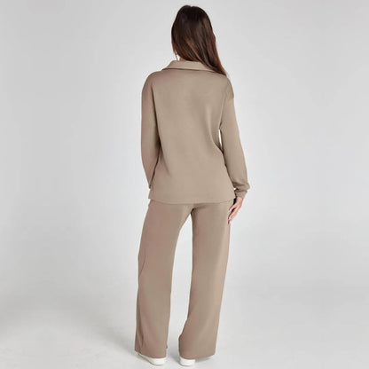 Luxe Loungewear Set Zacht en Comfortabel