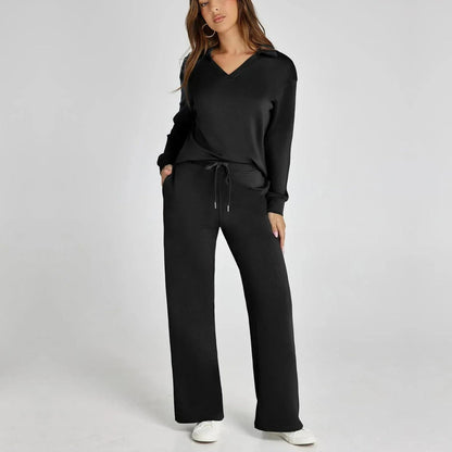Luxe Loungewear Set Zacht en Comfortabel