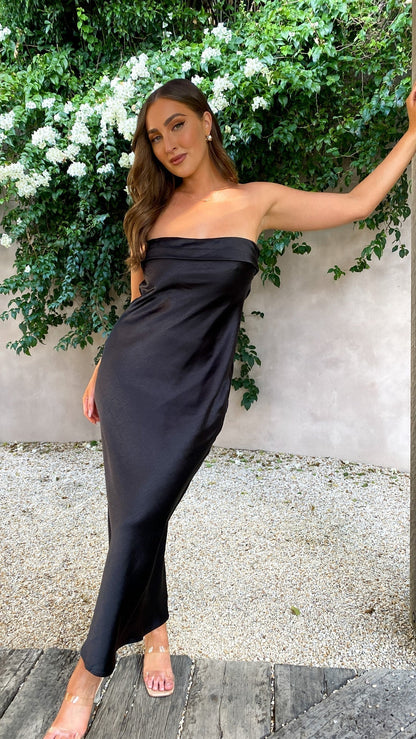 Strapless Jurk Elegante Snit Zomerjurk voor Vrouw