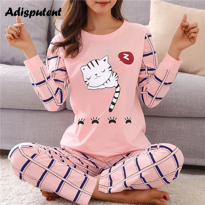 Vrouwelijke Pyjama Fiesta Schattig en Kleurrijk