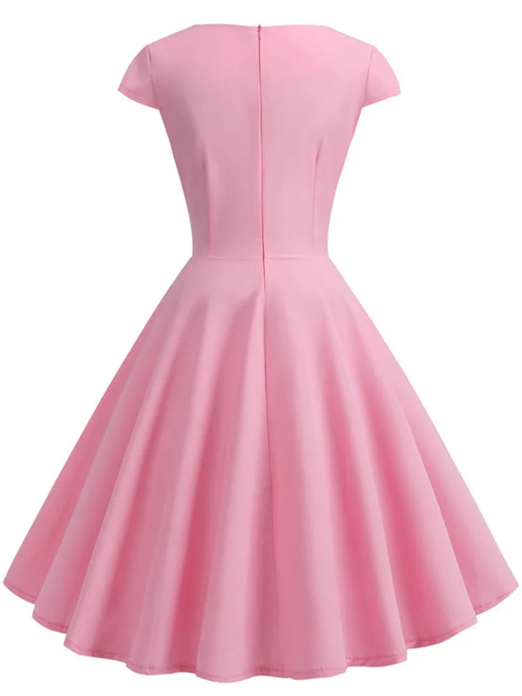 Bella Retro Elegante Zomerjurk