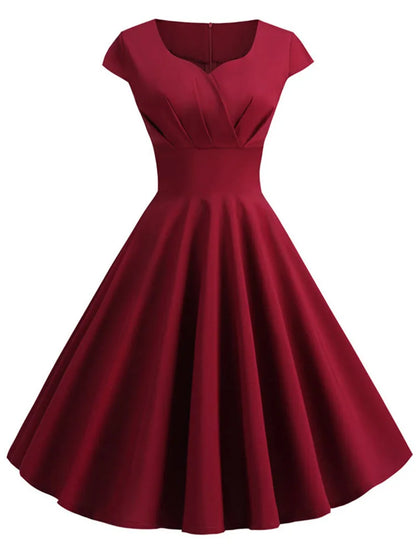 Bella Retro Elegante Zomerjurk
