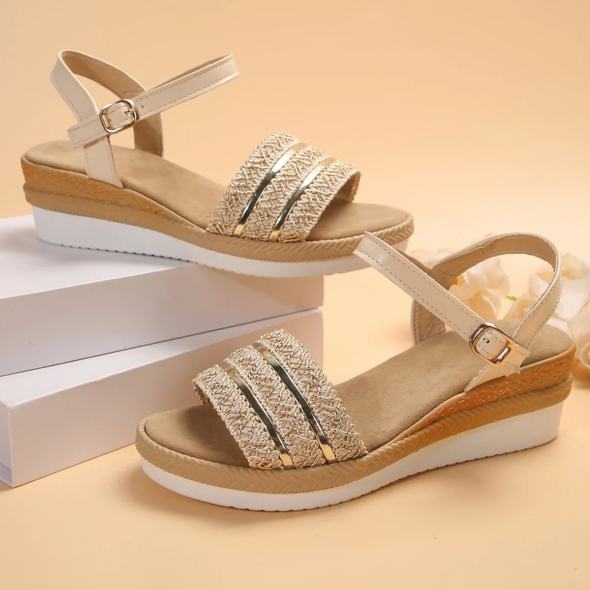 Wedge Sandaal van Zaya