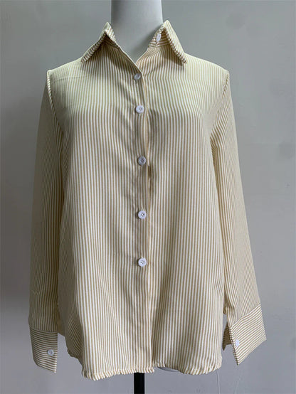 Zephyra Gestreepte Dames Blouses