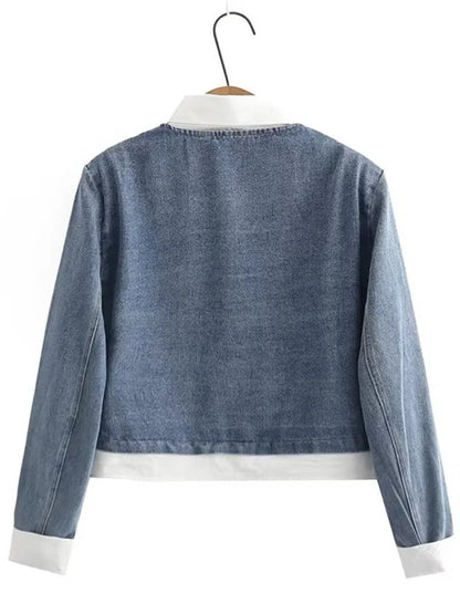 ModeGlamour Plus Size Denim Set