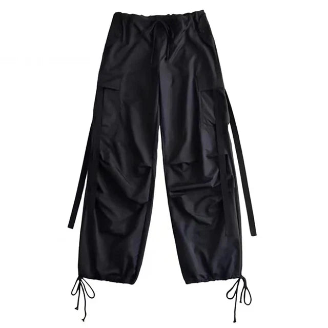 UrbanVintage Retro Losse Wijde Overalls