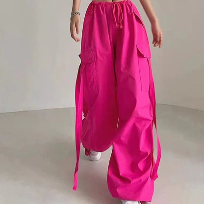 UrbanVintage Retro Losse Wijde Overalls