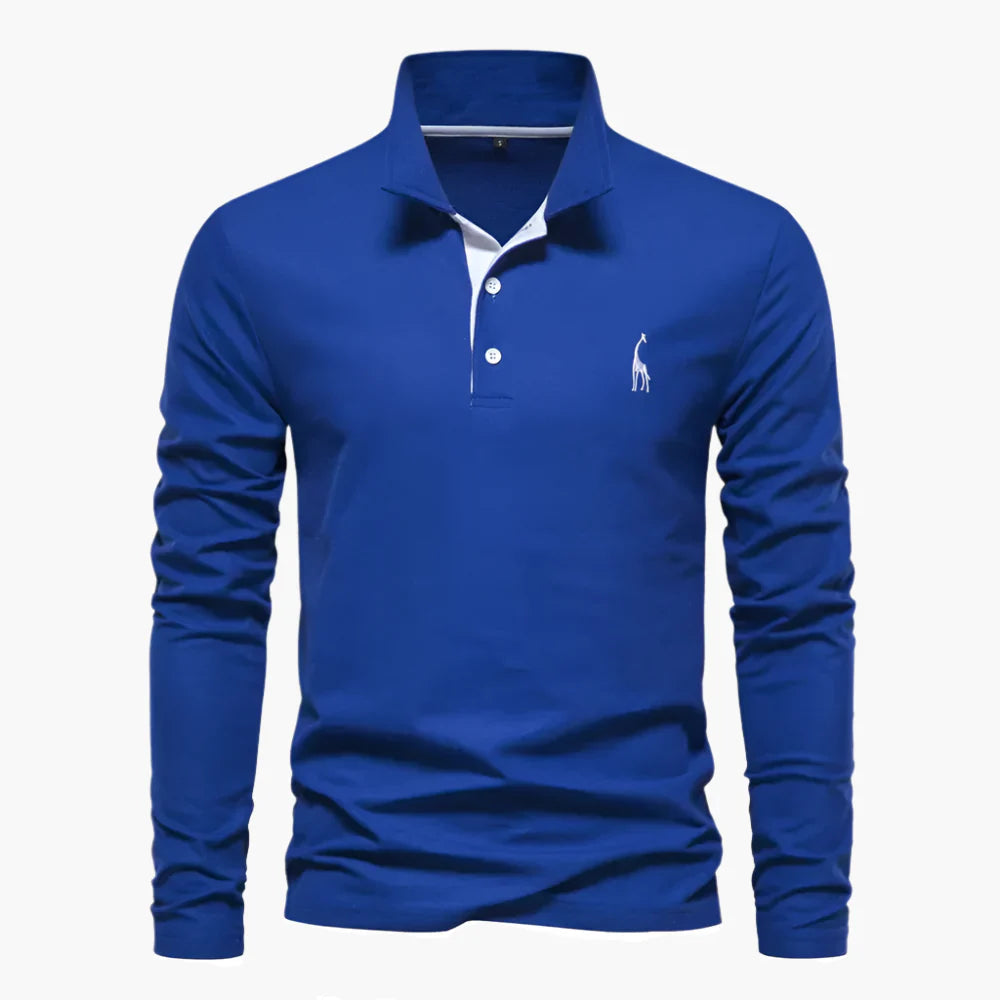 Polo Overhemd Heren | Contrasterend Accent & Strakke Kraaglijn