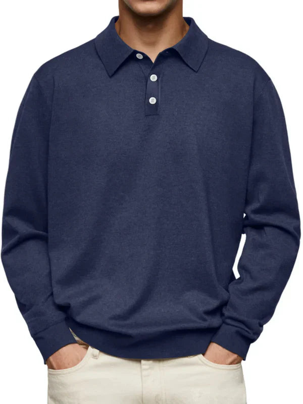 Poloshirt Heren | Lange mouw & Verzorgde uitstraling