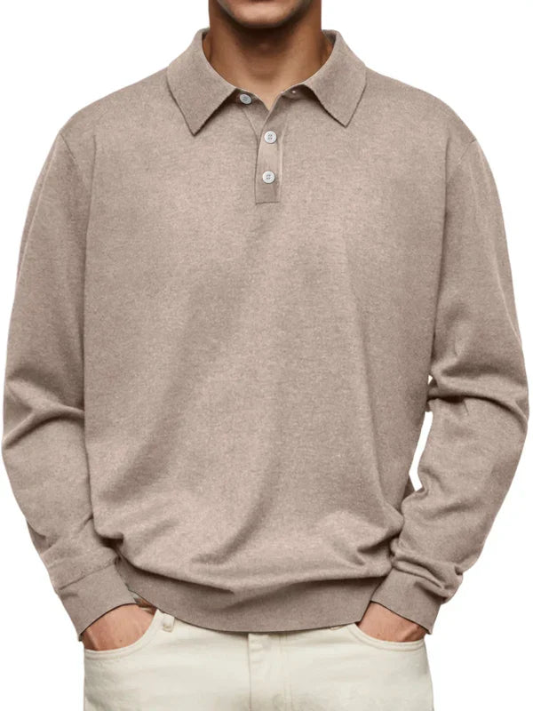 Poloshirt Heren | Lange mouw & Verzorgde uitstraling