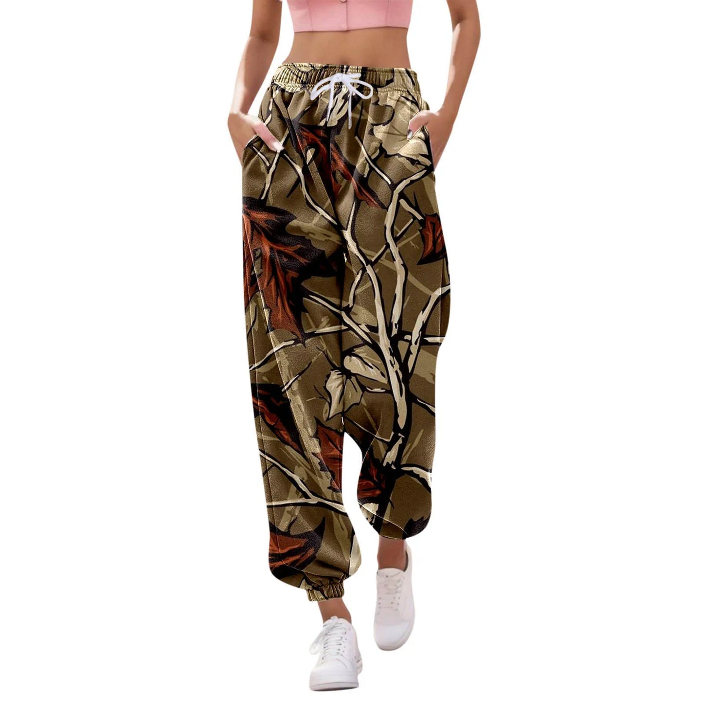 FlexFit Sportieve Hoge Taille Sweatpants voor Dames