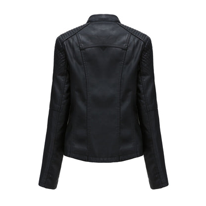 Leren Jack Dames Trendy Biker Stijl