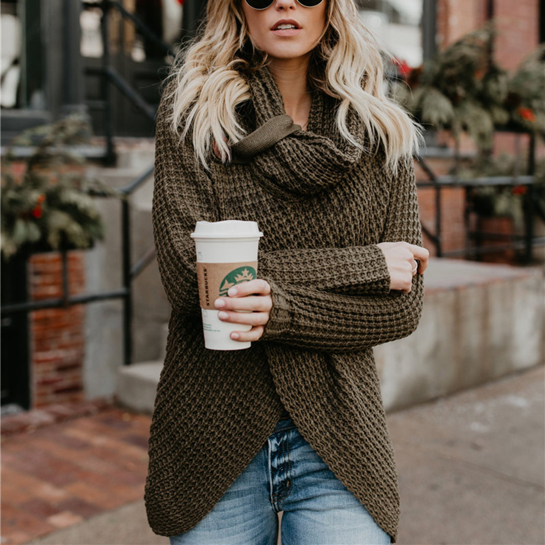 Gebreide Trui Elegante Vrouwelijke Stijl - Mode Vibes