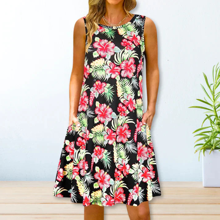 Losse Jurk Olga Zomerjurk Casual Vrouwenjurk