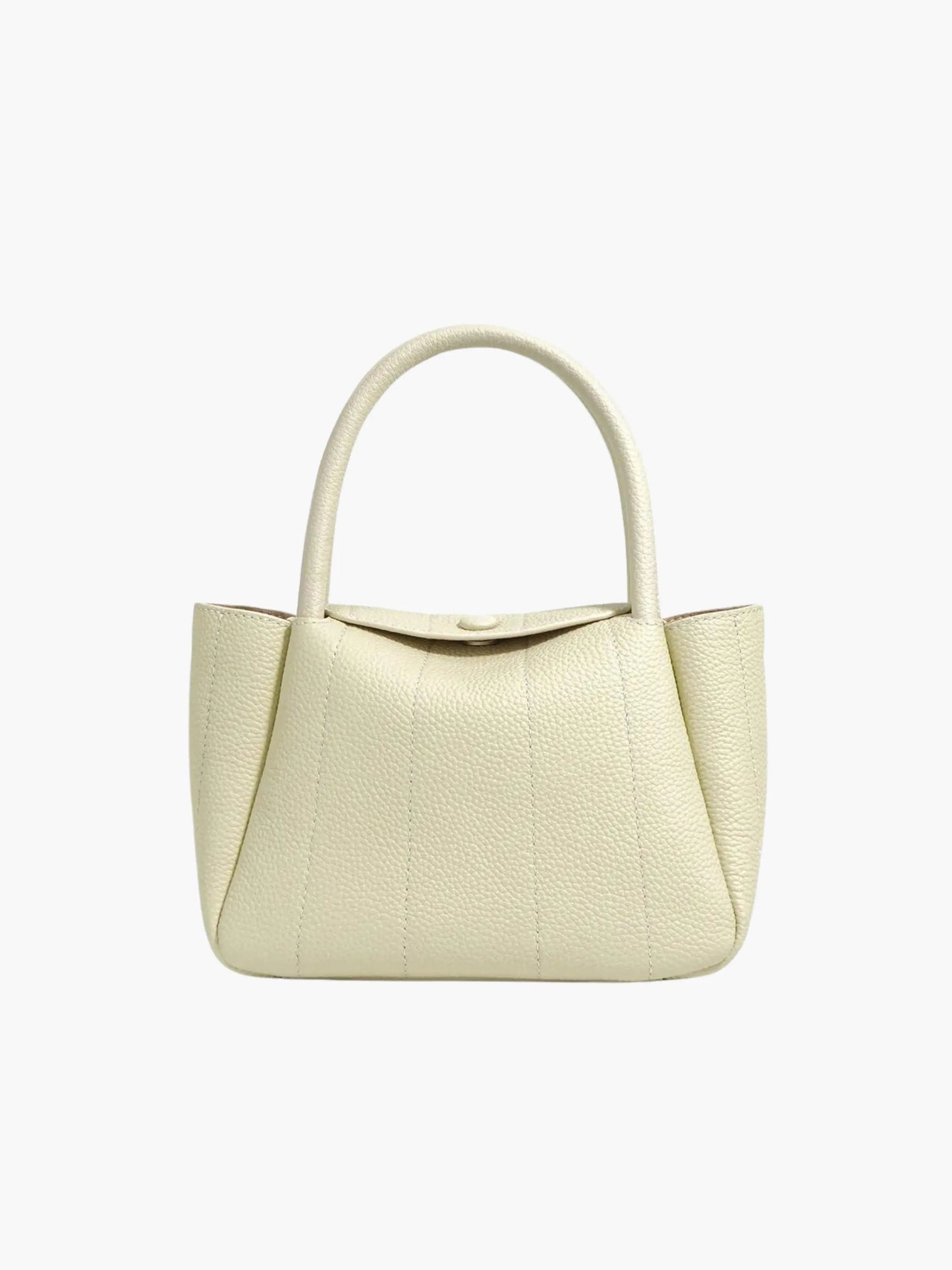 Groene Leren Tas Stijlvol Minimalistisch Design