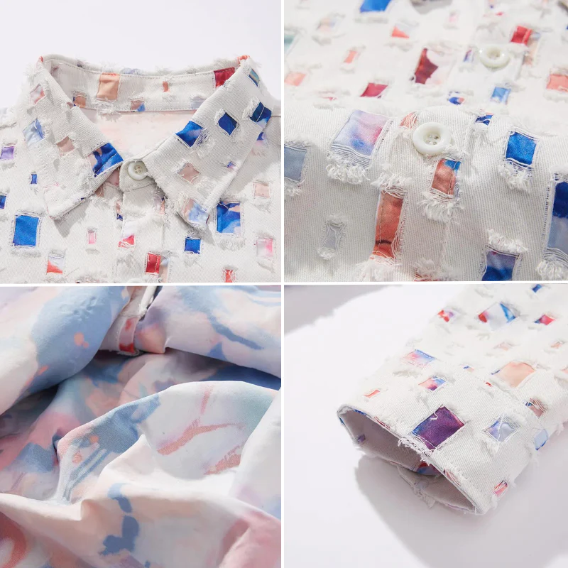 Stijlvol Heren Overhemd Modieus Design