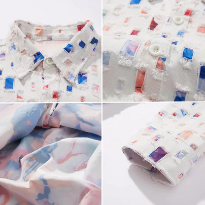 Stijlvol Heren Overhemd Modieus Design