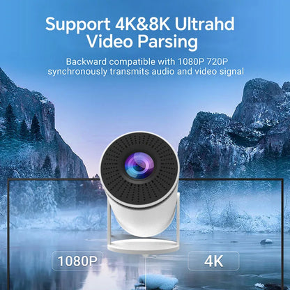 Draagbare Beamer met Wifi en Bluetooth
