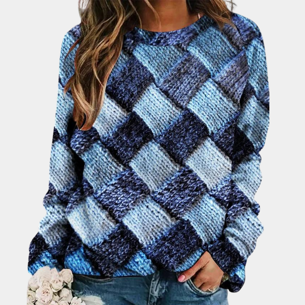 Ginevra | Maglione colorato in maglia