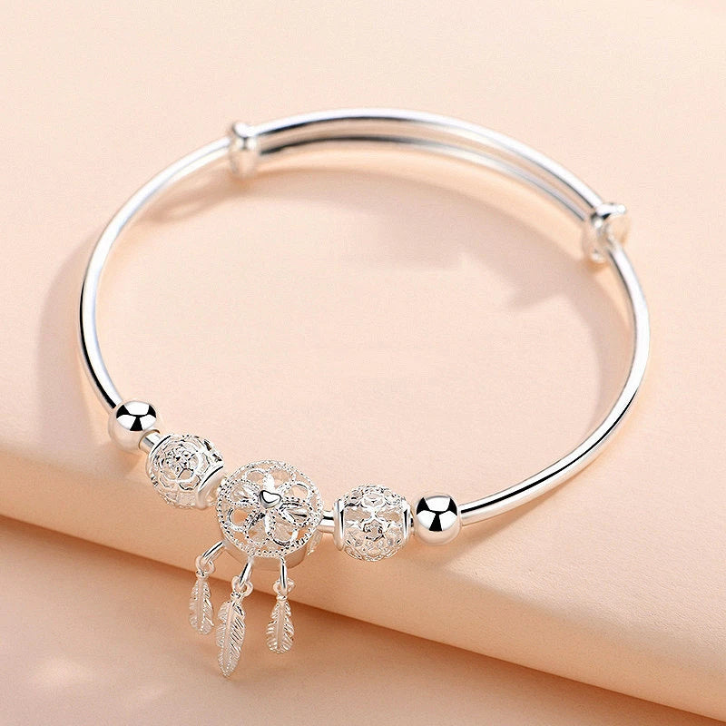Zilveren Droomvanger Armband Verstelbaar 925 Zilver