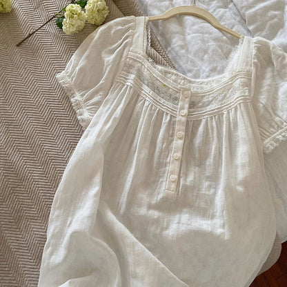 EleganceEra Victoriaanse Nachtjurk