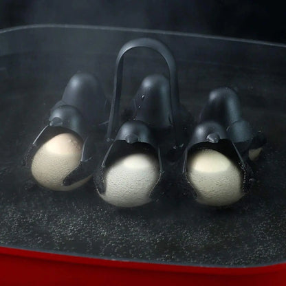 Eierkoker 3-in-1 Met Schattig Pinguin Ontwerp