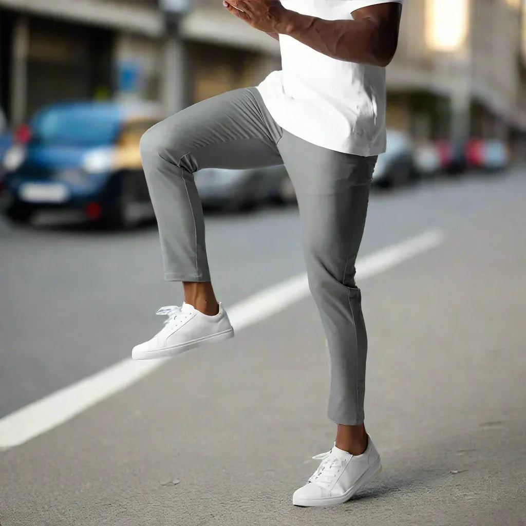 Stretch Broek Slim Fit voor Mannen Stijlvol Design