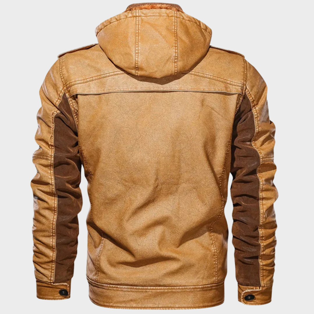 Leren Jas Heren Classic Stijl