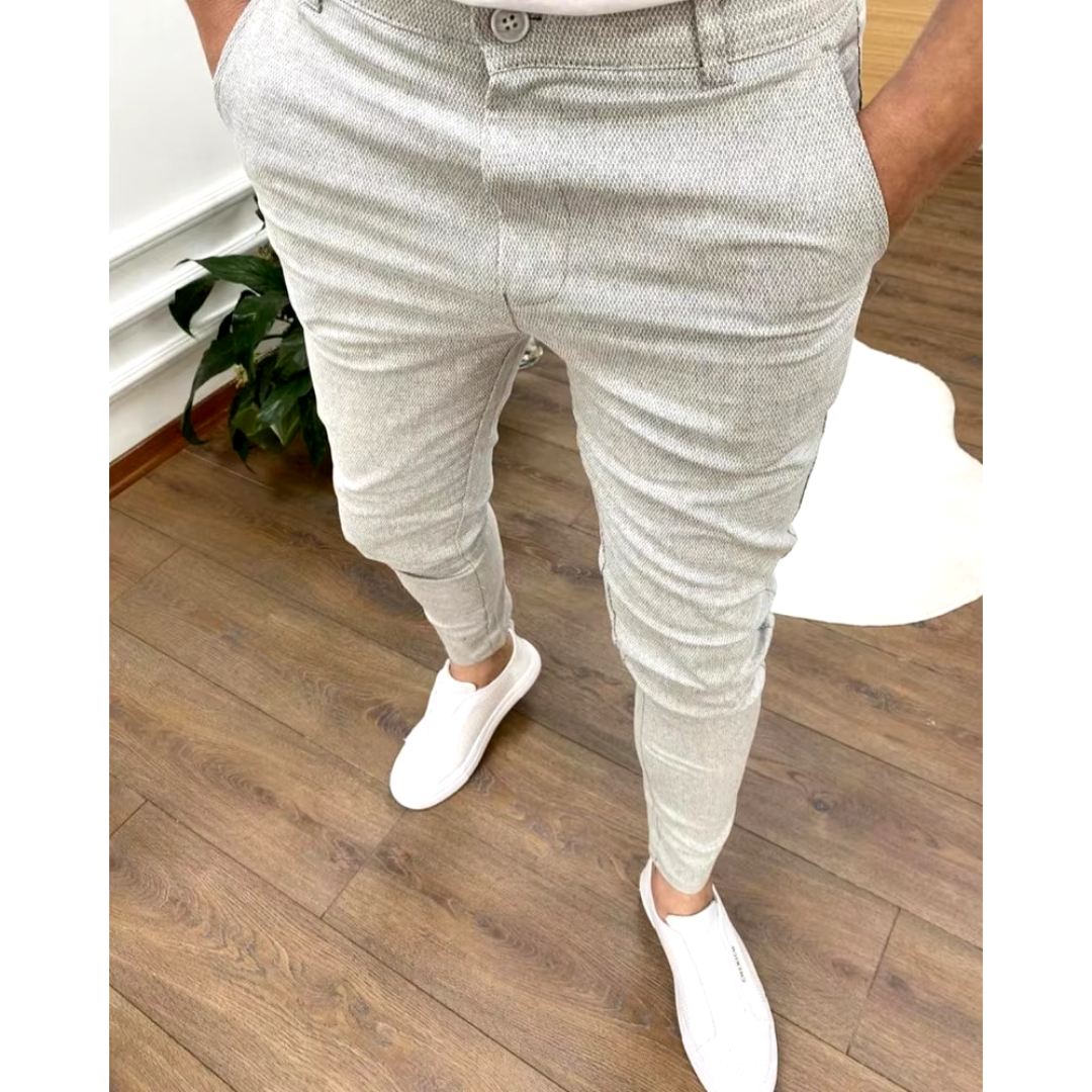 Siem Heren Chino Jogger Slim Fit Comfortabele Broek - Mode Vibes