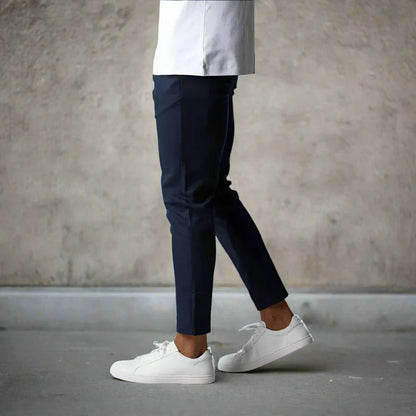 Stretch Broek Slim Fit voor Mannen Stijlvol Design