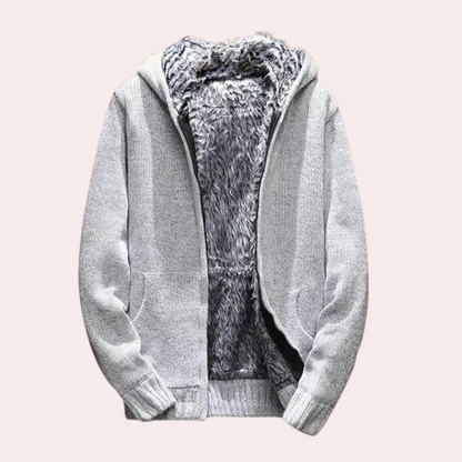 Heren Gebreide Vest met Capuchon Milan Stijl - Mode Vibes
