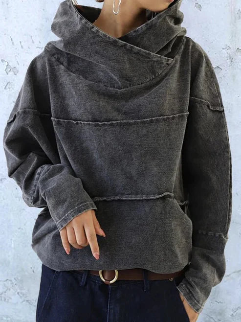 Dames Hoodie Los Modieus Comfortabel - Mode Vibes