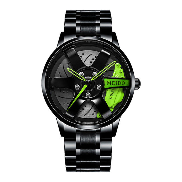 Heren Horloge Racewagen Stijl Vol Automatisch