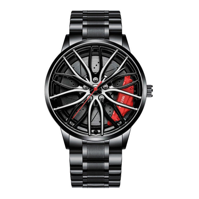 Heren Horloge Racewagen Stijl Vol Automatisch