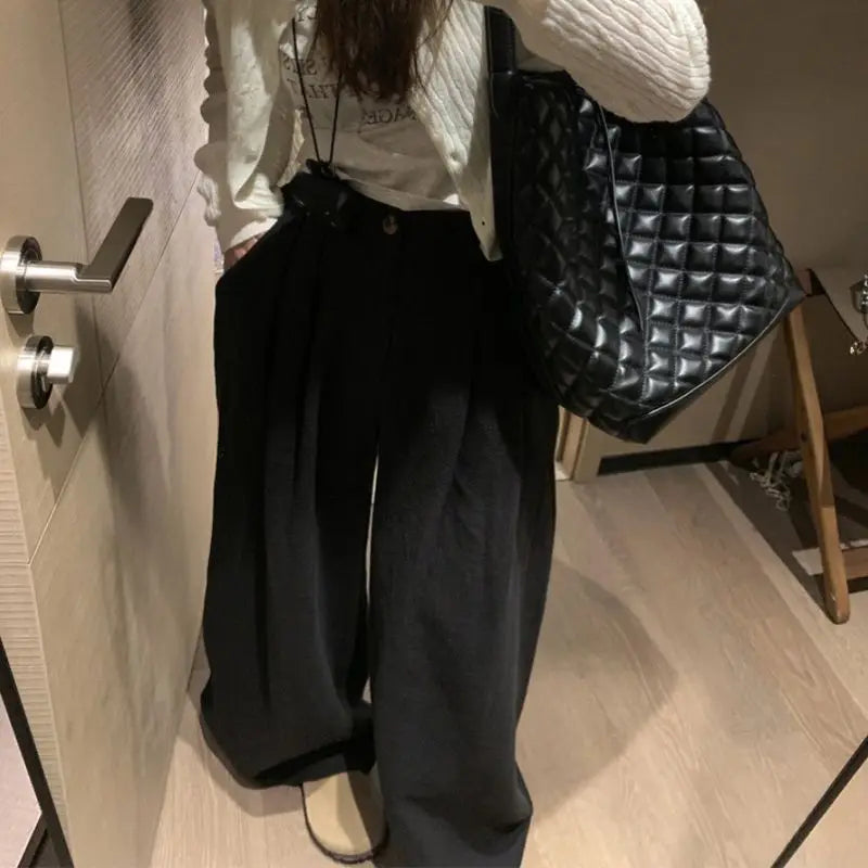 DazzleTrend oversized linnen broek