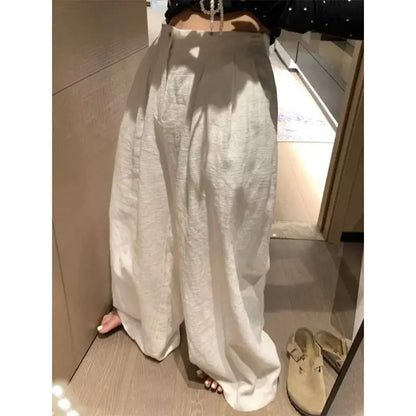 DazzleTrend oversized linnen broek