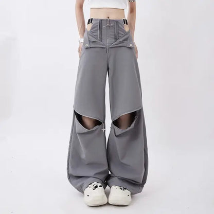 Streetwear Cargo Broek voor Vrouwen